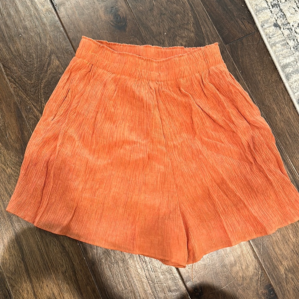 Women’s size small lush orange shorts